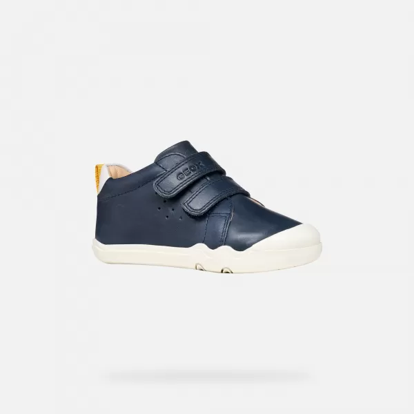  Turnschuhe für Jungen GEOX STEPPIEUP B465WA000CLC4211 DUNKELBLAU 
