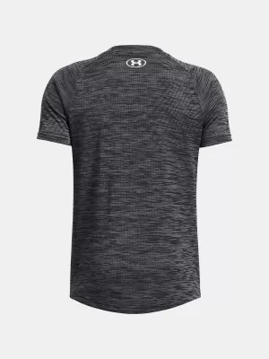 T-Shirt für Jungen UNDER ARMOUR UA TECH TEXTURED SS 1382790-001 SCHWARZ