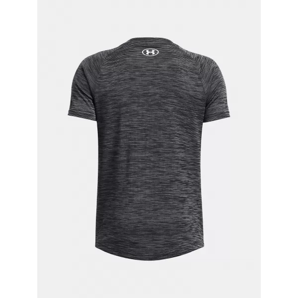  T-Shirt für Jungen UNDER ARMOUR UA TECH TEXTURED SS 1382790-001 SCHWARZ 