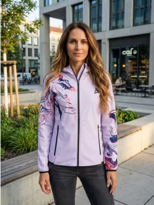 Premium-Softshelljacke für Damen ALTISPORT VOJ/ALW064JACK01 LILA