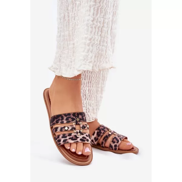  Damenhausschuhe BOTO NOROTI 37941 LEOPARD 