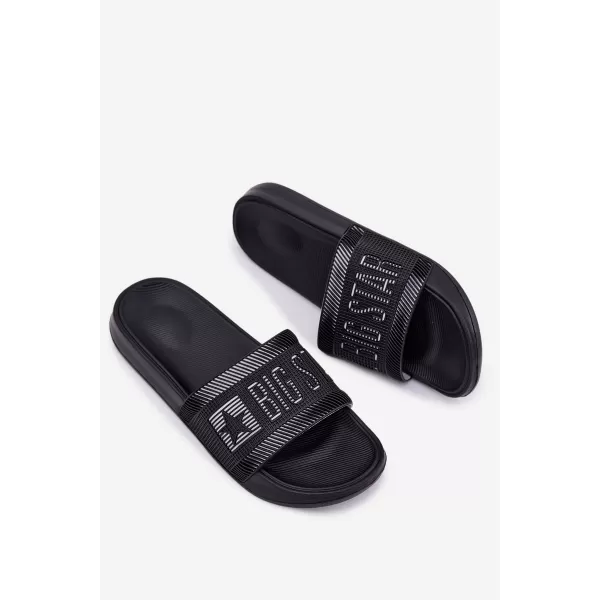  Herrensandalen BIG STAR NN174696 SCHWARZ Big Star Shoes 