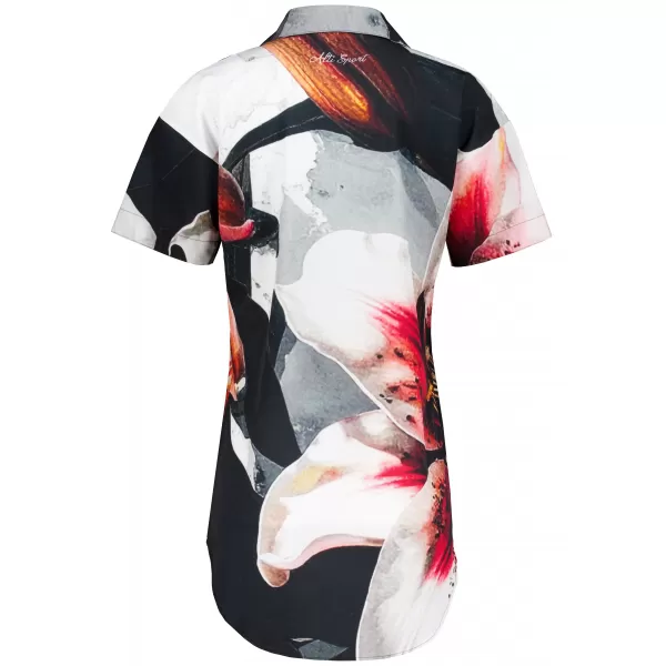  Premium-Shirt für Damen ALTISPORT VOJ/ALW117KOS01 LILIENDUNKEL 
