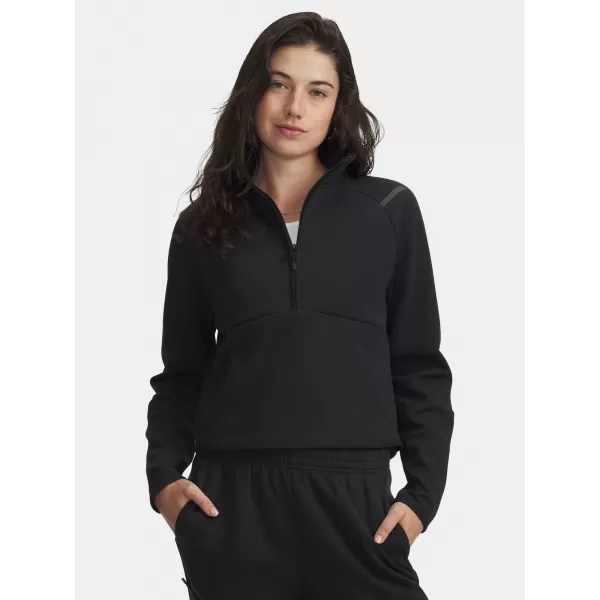  Damen-Sweatshirt UNDER ARMOUR UNSTOPPABLE FLC HZ 6003671-005 SCHWARZ 