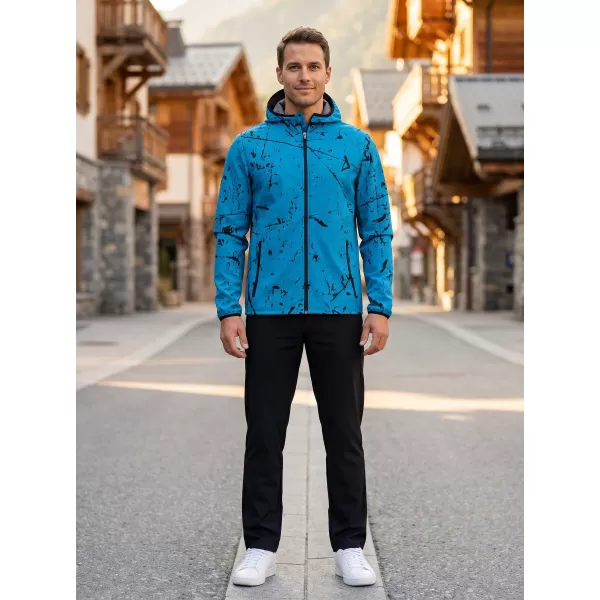 Premium-Softshelljacke für Herren ALTISPORT VOJ/ALM034JACK01 SMARAGD 