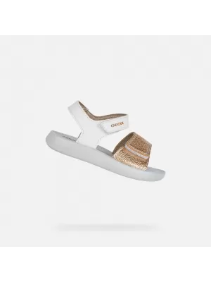 Sandalen für Mädchen GEOX SANDAL LIGHTFLOPPY B455TB054AJC0232 WEIß