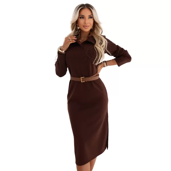  Kleid NUMOCO 649-1 SCHOKOLADE 