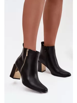 Damenschuhe mit Absatz BOTO CAMILYN 40569 SCHWARZ