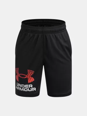 Shorts für Jungen UNDER ARMOUR TECH LOGO SHORTS 1383333-006 SCHWARZ