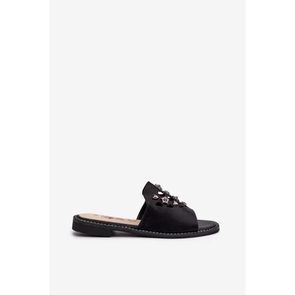  Damensandalen S.BARSKI KV27-063 SCHWARZ 