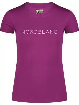 Damen-T-Shirt NORDBLANC GRASS NBSLT8169 ROSA