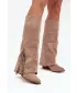 Damenschuhe mit Absatz BOTO ZALIA 38568 KHAKI