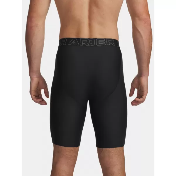  Herren-Boxershorts UNDER ARMOUR PERFORMANCE POUCH - SOLID 9IN - 2 6012561-001 SCHWARZ 