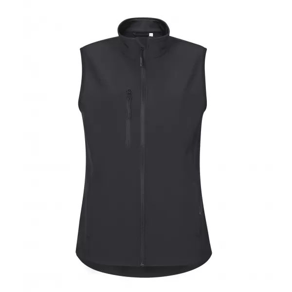  Softshellweste für Damen ALTISPORT NoPrint NP/ALW965 EBENHOLZGRAU 