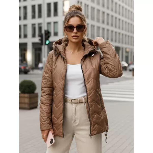  Damenjacke DSTREET TY5608 BRAUN 