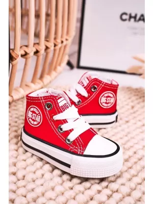 Kinder-Sneaker BIG STAR HH374190 ROT Big Star Shoes