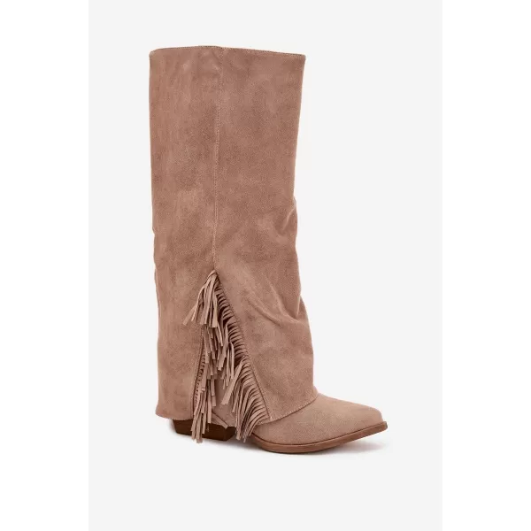  Damenschuhe mit Absatz BOTO ZALIA 38568 KHAKI 
