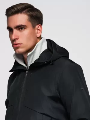 Herrenjacke OMBRE C640 SCHWARZ
