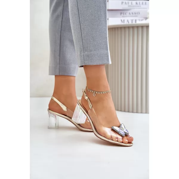  Damensandalen D&A MR42-326 GOLD 