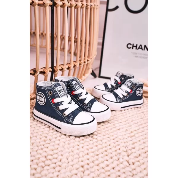  Kinder-Sneaker BIG STAR HH374189 NAVY Big Star Shoes 