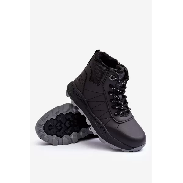  Kinder-Winterschuhe BIG STAR MM374203 SCHWARZ Big Star Shoes 