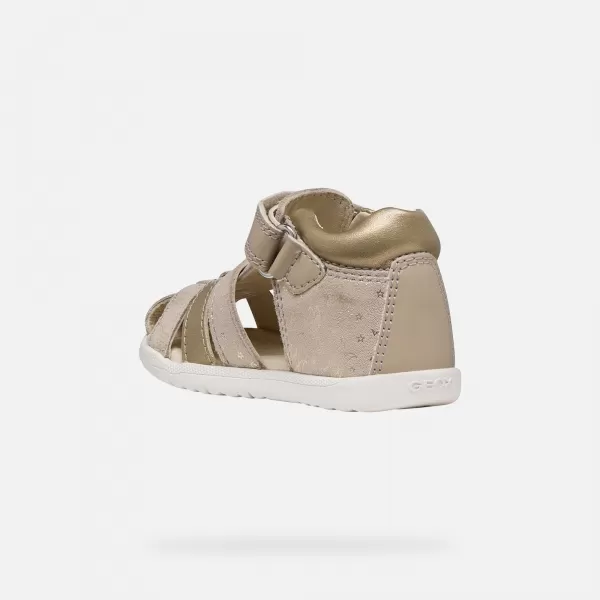  Erste Schritte für Mädchen GEOX SANDAL MACCHIA B254WB007NFC8560 BEIGE 