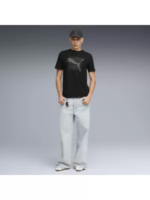 Herren-T-Shirt PUMA GRAPHIC TEE 691775_01 PUMA SCHWARZ