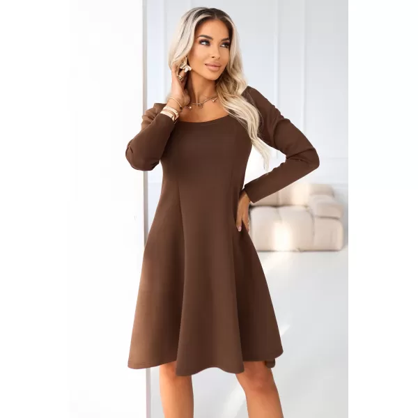  Kleid NUMOCO 574-2 SCHOKOLADE 