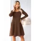 Kleid NUMOCO 574-2 SCHOKOLADE