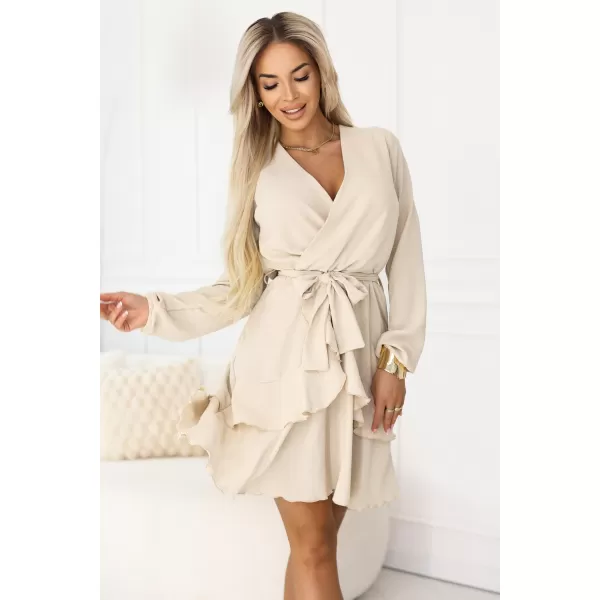  Kleid NUMOCO 671-1 BEIGE 