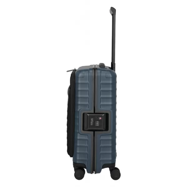  Koffer an Bord TITAN Overseas S Front pocket MITTERNACHTSBLAU 