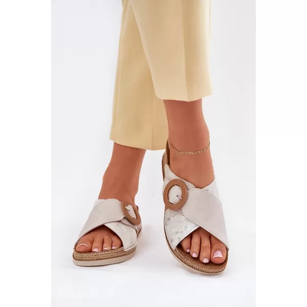  Damensandalen INBLU RV000012 BEIGE 