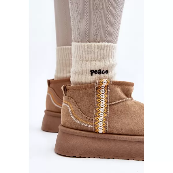  Schneemänner für Frauen BOTO UDRA 29607 KHAKI 