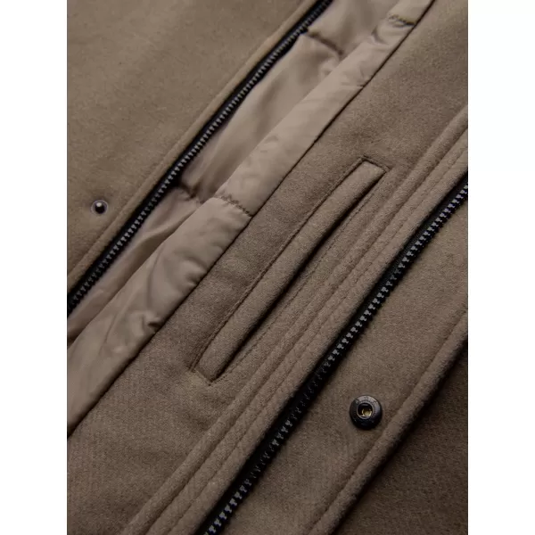 Herrenmantel OMBRE OM-COWC-0132 KHAKI 