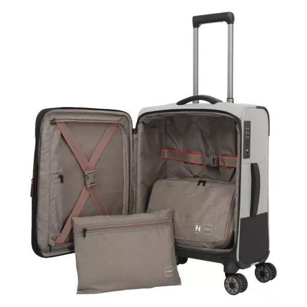  Koffer TRAVELITE Crosslite 5.0 S exp. WEIßER SAND 