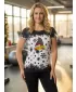 Premium-Weihnachts-T-Shirt für Damen ALTISPORT VOJ/ALWVN2TR06 ELF