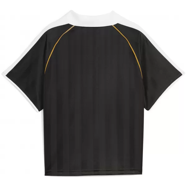  Funktions-T-Shirt für Damen PUMA T7 RELAXED FOOTBALL JERSEY 632157-01 PUMA SCHWARZ 