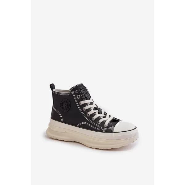  Damen-Sneaker BIG STAR OO274068 SCHWARZ Big Star Shoes 