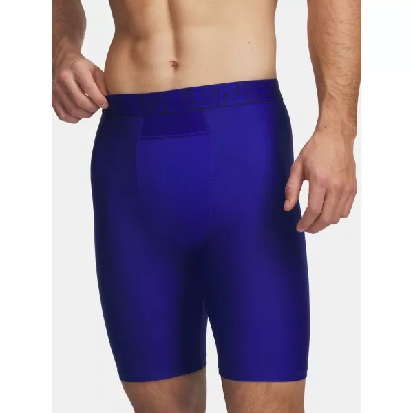  Herren-Boxershorts UNDER ARMOUR PERFORMANCE POUCH - SOLID 9IN - 2 6012561-400 BLAU 