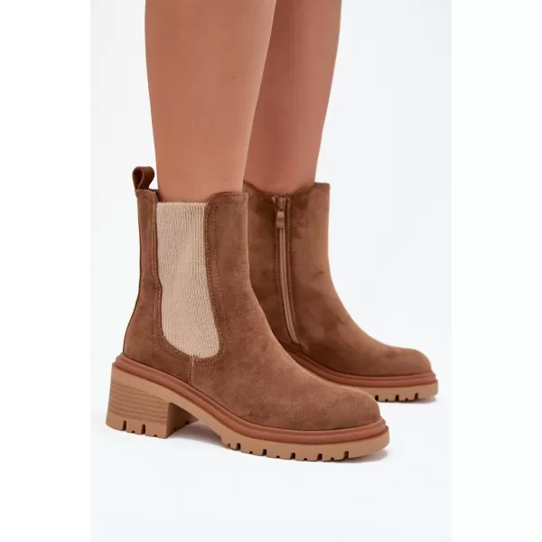  Damenschuhe mit Absatz BOTO ZORALIA 38881 KHAKI 