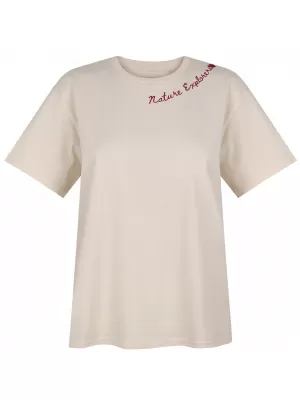 Damen-T-Shirt HUSKY TEE NATURE L BEIGE
