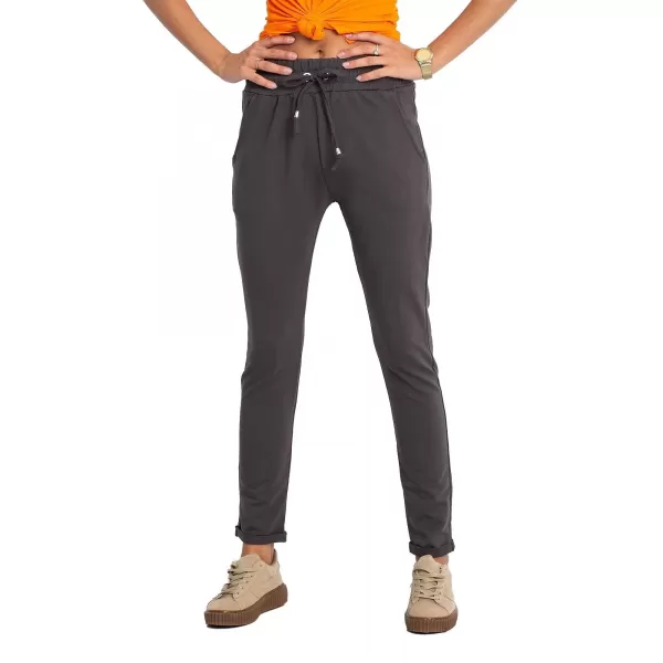  Damen-Jogginghose BASIC FEEL GOOD RV-DR-3698.08X DUNKLES KHAKI 