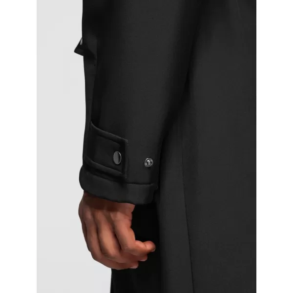  Herrenmantel OMBRE OM-JAPJ-0314 SCHWARZ 