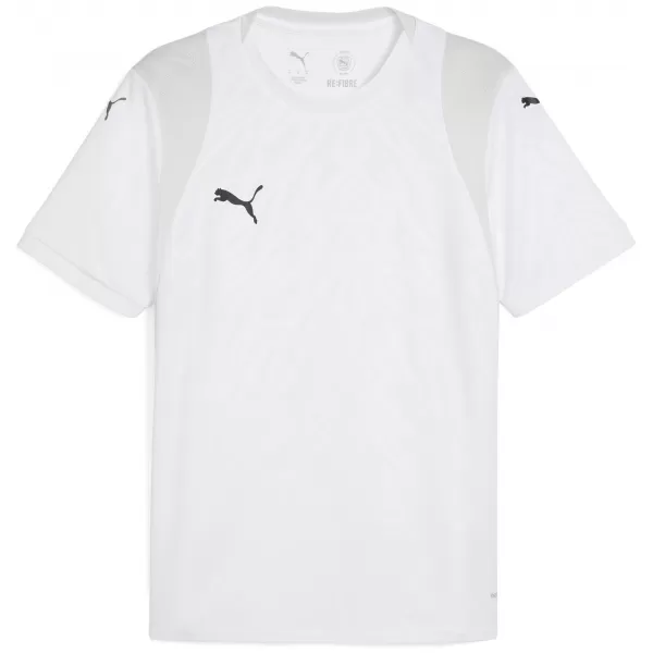  Funktions-T-Shirt für Herren PUMA TEAMCUP JERSEY 706272-04 PUMA WEIß/PUMA SCHWARZ 
