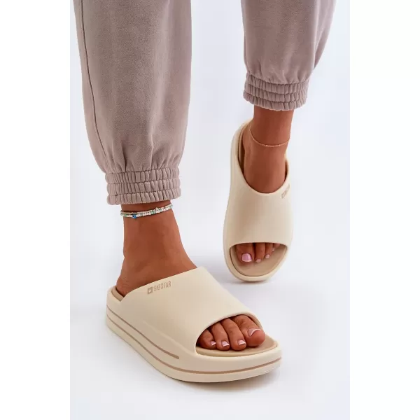  Damenschuhe BIG STAR NN274A034 BEIGE Big Star Shoes 