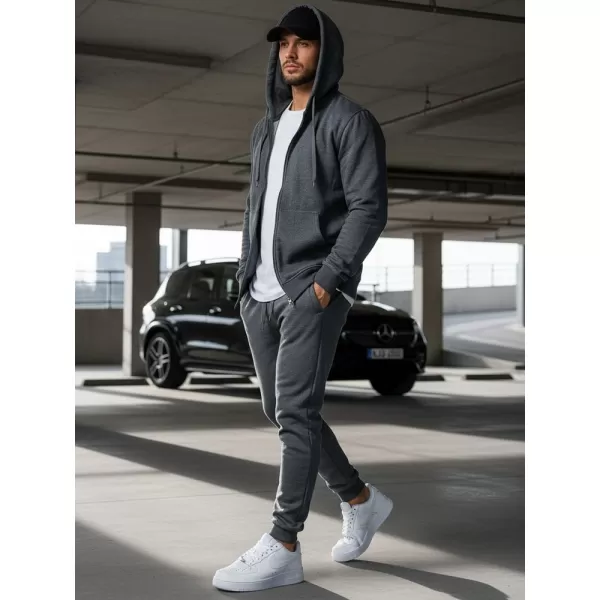  Herren-Sweatshirt DSTREET BX2196 DUNKELGRAU 