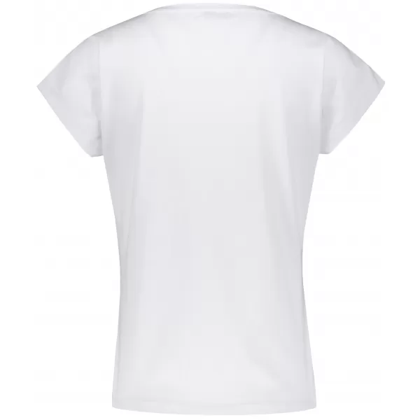  Damen-T-Shirt ALTISPORT HONESTA WEIß/SCHWARZ 