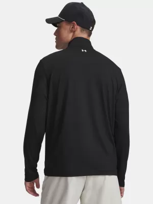 Herren-T-Shirt UNDER ARMOUR T2G 1/4 ZIP 6010129-001 SCHWARZ