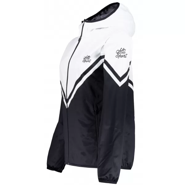  Premium-Softshelljacke für Damen ALTISPORT VOJ/ALW101JACK01 SCHWARZ UND WEIß 