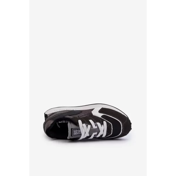  Herren-Sneaker BIG STAR NN174347 SCHWARZ Big Star Shoes 